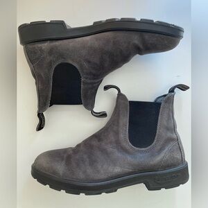 Blundstone #1910 Suede Original Chelsea Boots Steel Grey